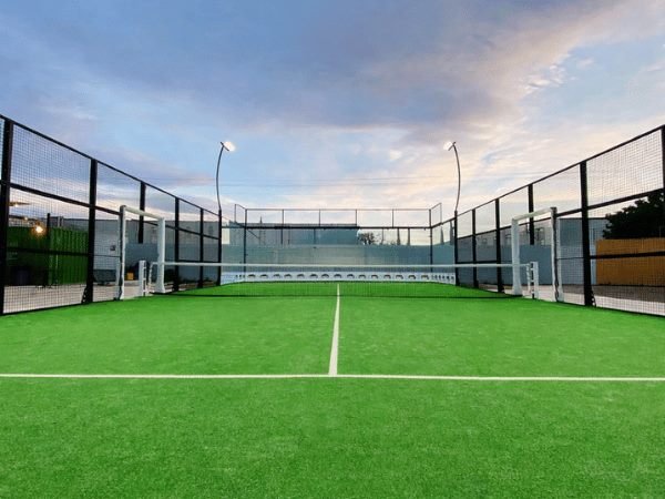 Evolve panoramic padel court