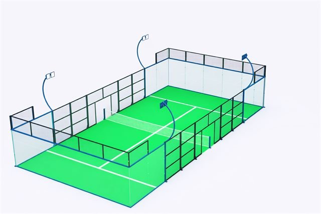 Evolve super panoramic padel court – 2