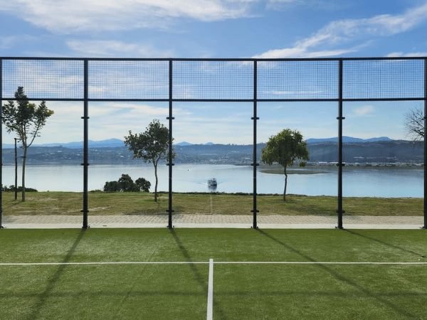 Evolve super panoramic padel court