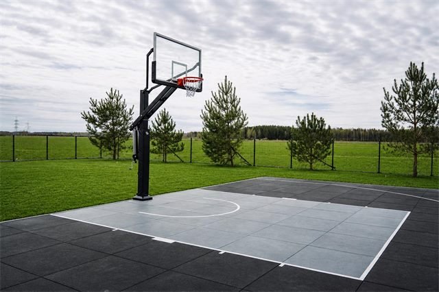 Evolve height-adjustable in-ground basketball stand IG-AH-180 – 10