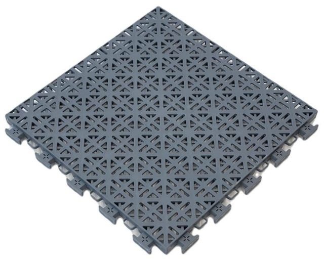 Evolve basketball court 81 m² – polypropylene tiles, IG-140 stand – 4