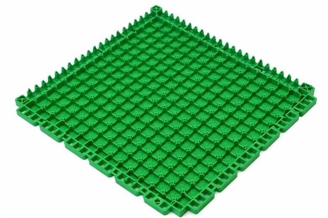Evolve basketball court 153 m² – thermoplastic tiles, IG-AH-180 stand – 8