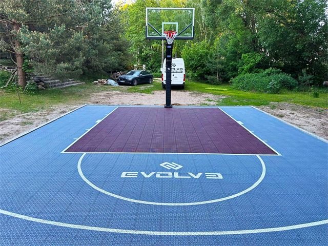 Basketball court at a private residence, Varėna – 3
